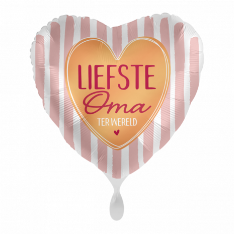 Liefste Oma folieballon, 43 cm