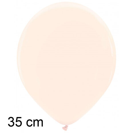 blush pink ballonnen, 35 cm / 14 inch