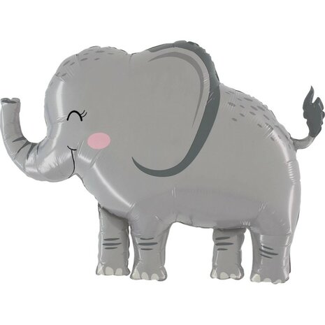 Olifant shape folieballon, 112 cm