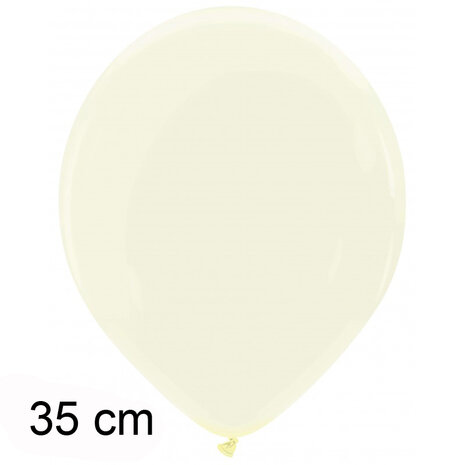 Vanilla premium ballonnen, 14 inch-35 cm