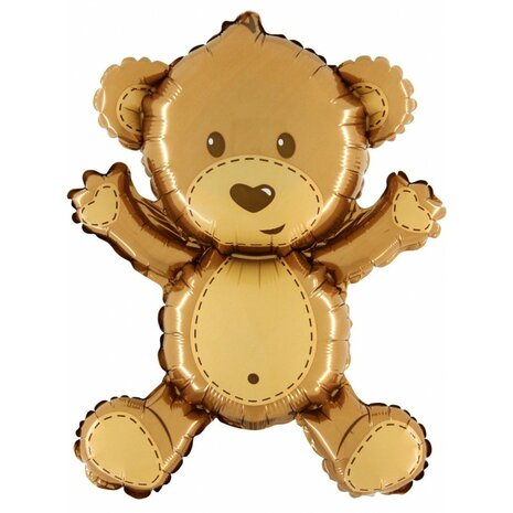 Teddybeer Cute Bear folieballon 48 cm