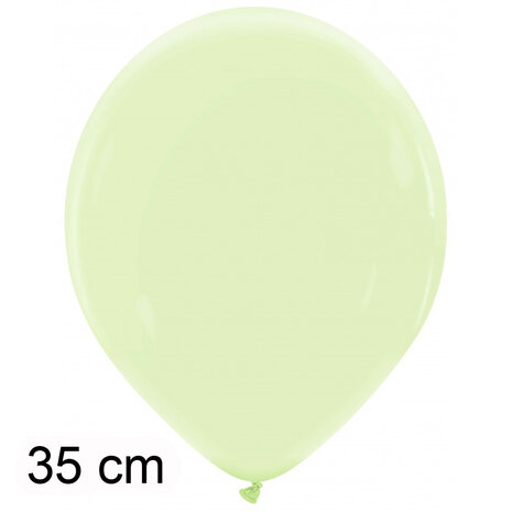 Green tea (groen) ballonnen, 35 cm / 14 inch