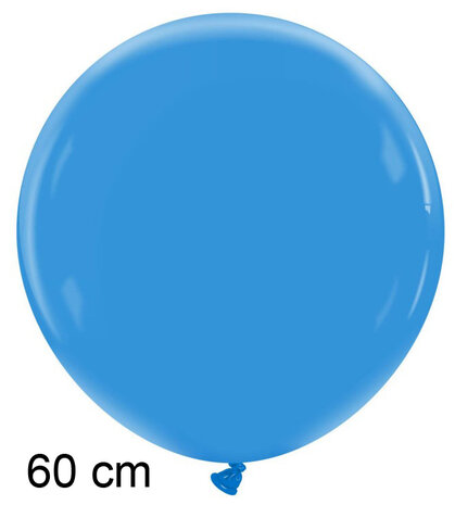 cobalt blue / blauwe ballonnen, 60 cm / 24 inch