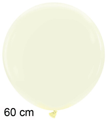 Vanilla ballonnen, 60 cm / 24 inch