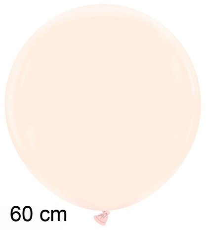 Blush pink / roze ballonnen, 60 cm / 24 inch