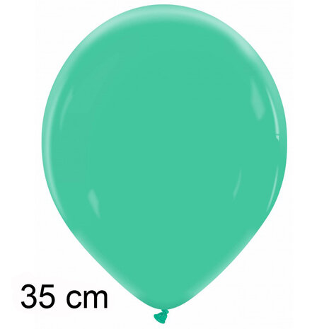 Pine green (groen) ballonnen, 35 cm / 14 inch
