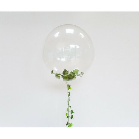 Deco bubble transparant, 18 inch / 45 cm