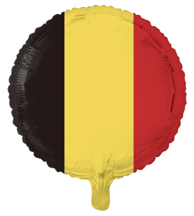Belgie / Belgium folieballon, 45 cm