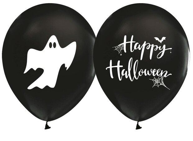 Halloween ballonnen mix, 8 st.