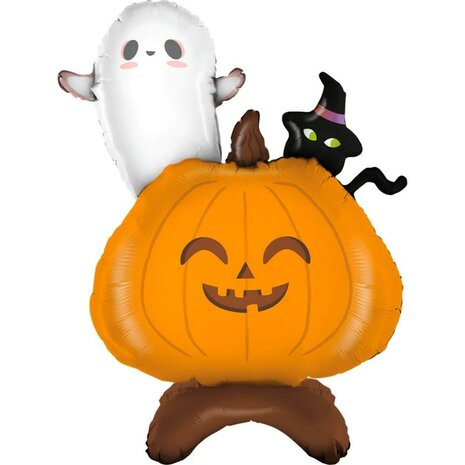 Halloween decor XL folieballon staand, 102 cm