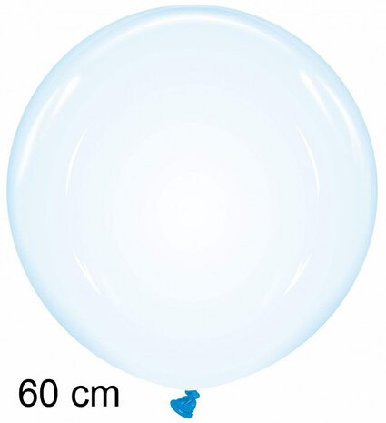 soap blauw ballon groot, 60 cm