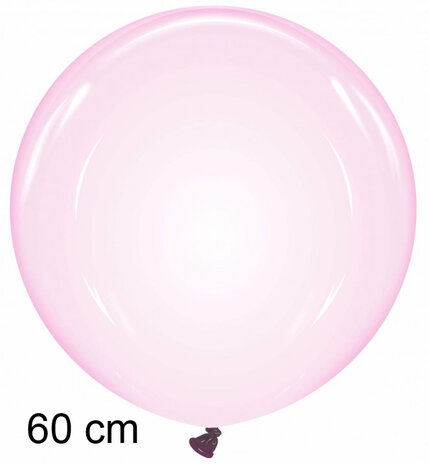 soap roze ballon groot, 60 cm