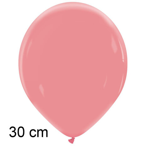 Desert rose / roze ballonnen, 30 cm / 12 inch