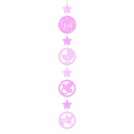 Its a Girl hangdeco, 120 cm