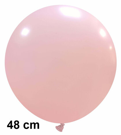 Grote roze ballonnen, 48 cm / 19 inch