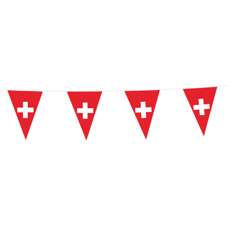 Zwitserland vlaggenlijn, 10 m