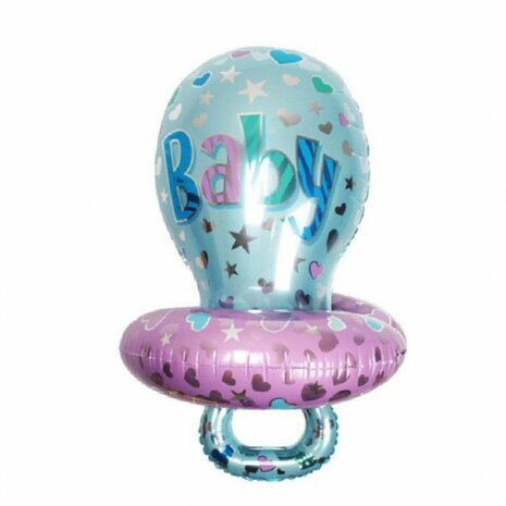 Baby folieballon speen, 73 cm