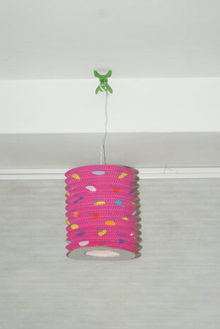 combi deal groen en transparante slingerklemmen, 8 stuks