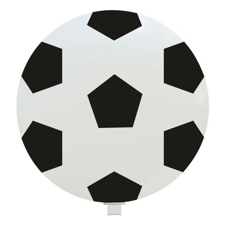 Voetbal mega latex ballon, 89 cm