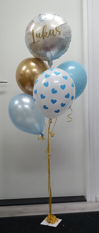 Heliumdecoratie boeket