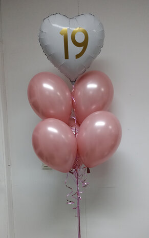 Heliumdecoratie boeket