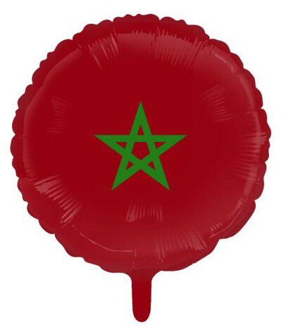 Marokko folieballon, 46 cm