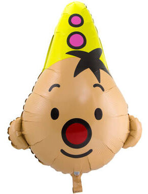 Bumba hoofd folieballon, 72x80 cm