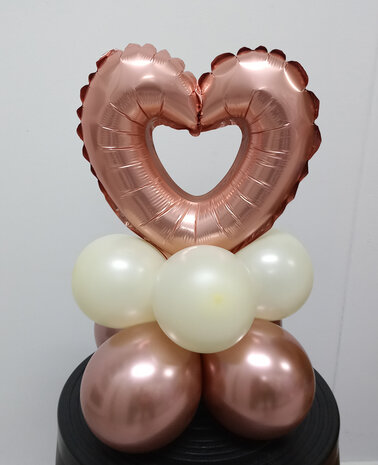 Ballon tafeldecoratie laag