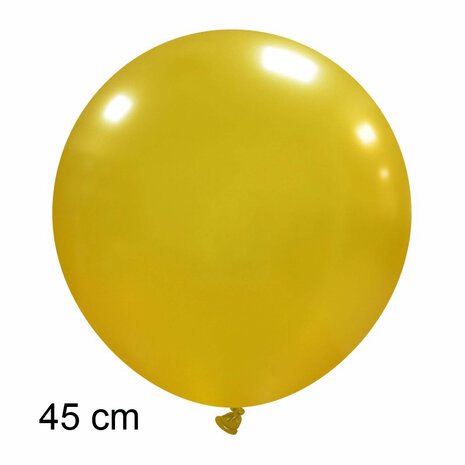 Grote gouden  ballonnen, 45 cm / 18 inch