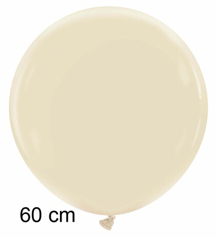 Oyster grey grote ballon, 60 cm, 24 inch