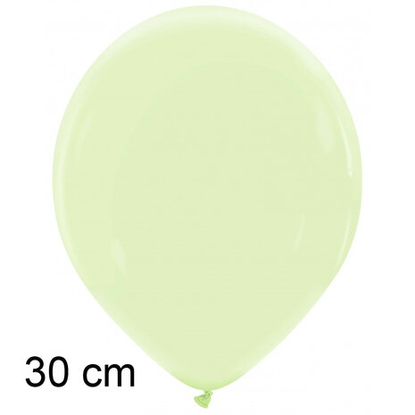Green tea (groen) ballonnen, 30 cm / 12 inch