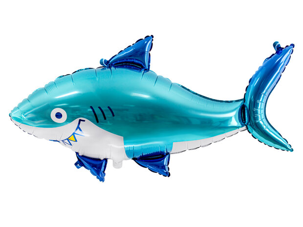 Haai / shark supershape folieballon, 92 cm