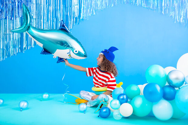 Haai / shark supershape folieballon, 92 cm
