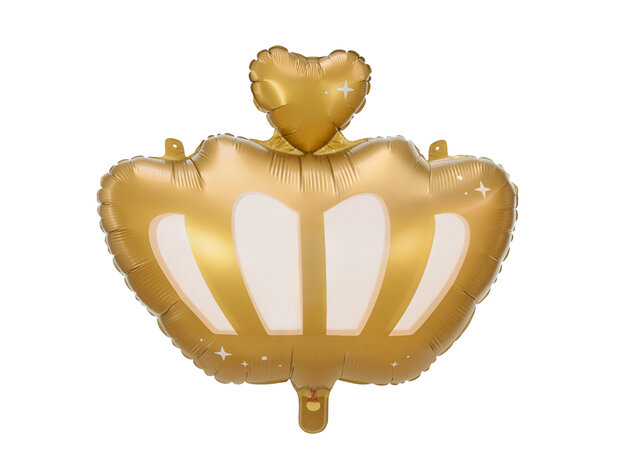 Kroon shape folieballon, 52 cm