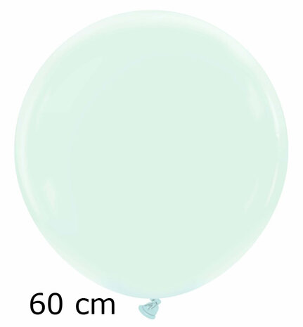 Ice blue ballonnen, 60 cm / 24 inch