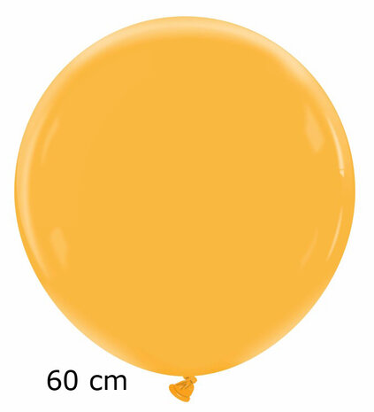 Tangerine oranje ballonnen, 60 cm / 24 inch