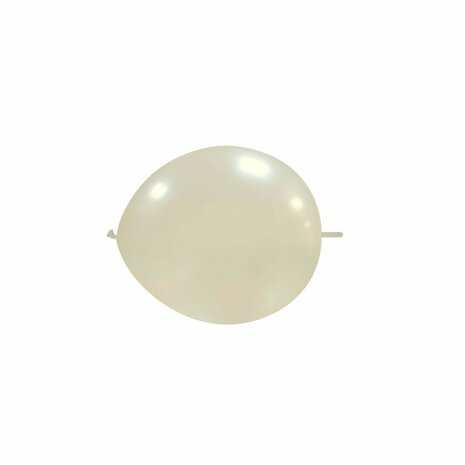 Kleine pearl knoop (link) ballonnen, 13 cm