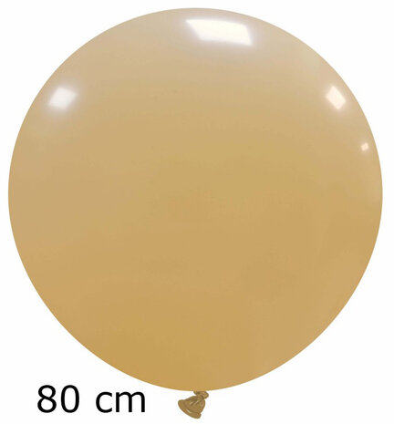 XL ballon huidskleur, 80 cm, latex