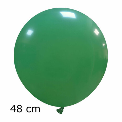 Grote donkergroene ballonnen, 48 cm / 19 inch