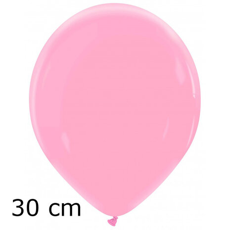 Bubble gum / roze ballonnen, 30 cm / 12 inch