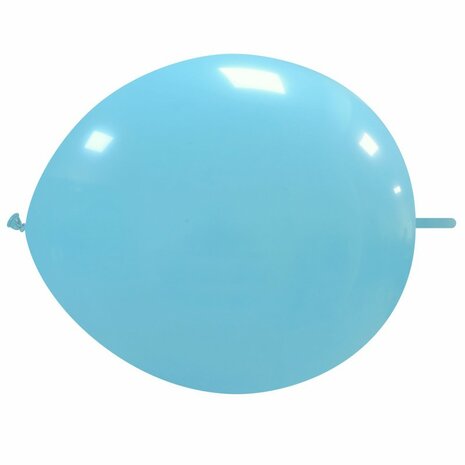 knoopballonnen lichtblauw, 30 cm