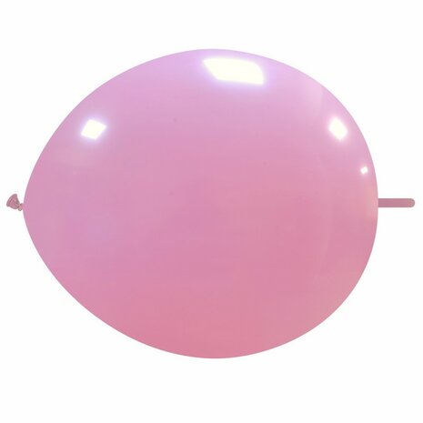 knoopballonnen roze, 30 cm