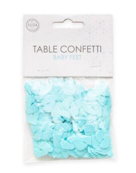 babyvoetjes blauw sierconfetti