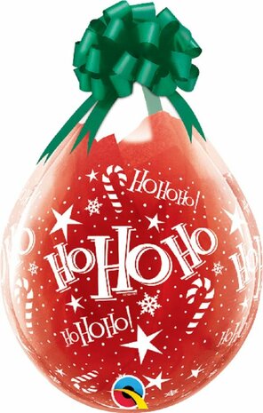 Stuffer ballon christmas Ho Ho Ho, 45 cm