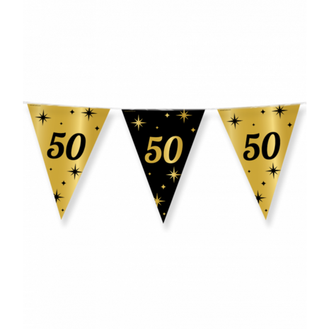 50 jaar classy party vlaggenlijn, 10 m