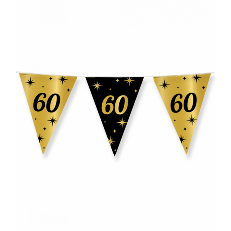 60 jaar classy party vlaggenlijn, 10 m