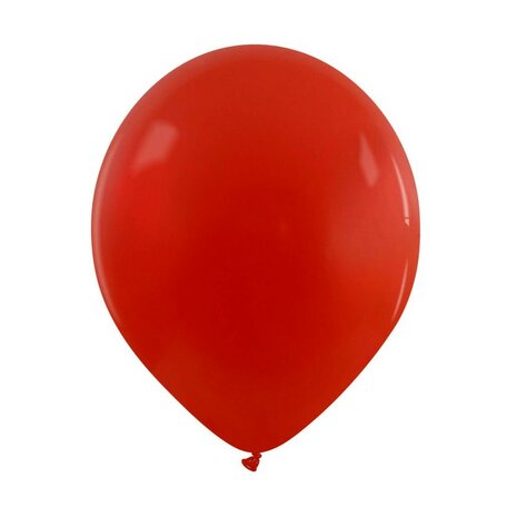 Strawberry red / rood ballonnen, 30 cm