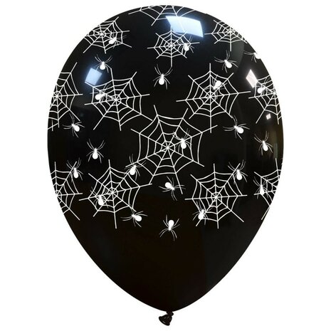 Spider webs Halloween ballonnen, 6