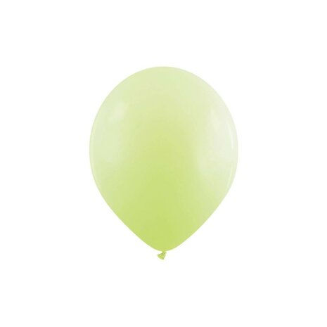 matte pastel ballonnen olijfgroen, 13 cm