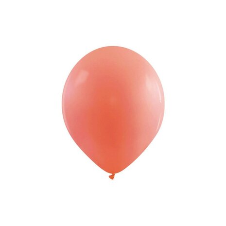 matte pastel ballonnen coral, 15 cm